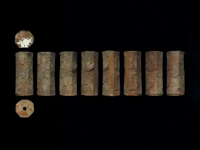 The 3,000-year-old clay relic at the heart of the British contest recorded the military victories of the Assyrian king Tiglath-Pileser I.